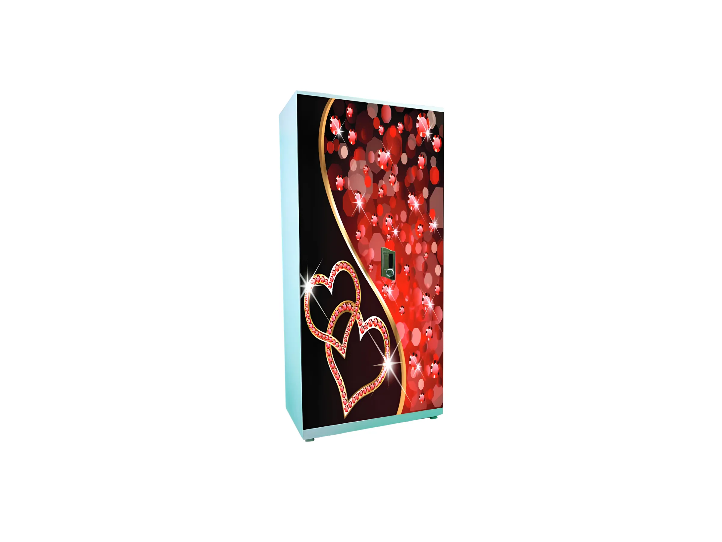Bandhan (Spl. M/Lock) - Two Drawers, One Locker with Secret Chamber - Printed/Wooden - Raja Steel Furniture