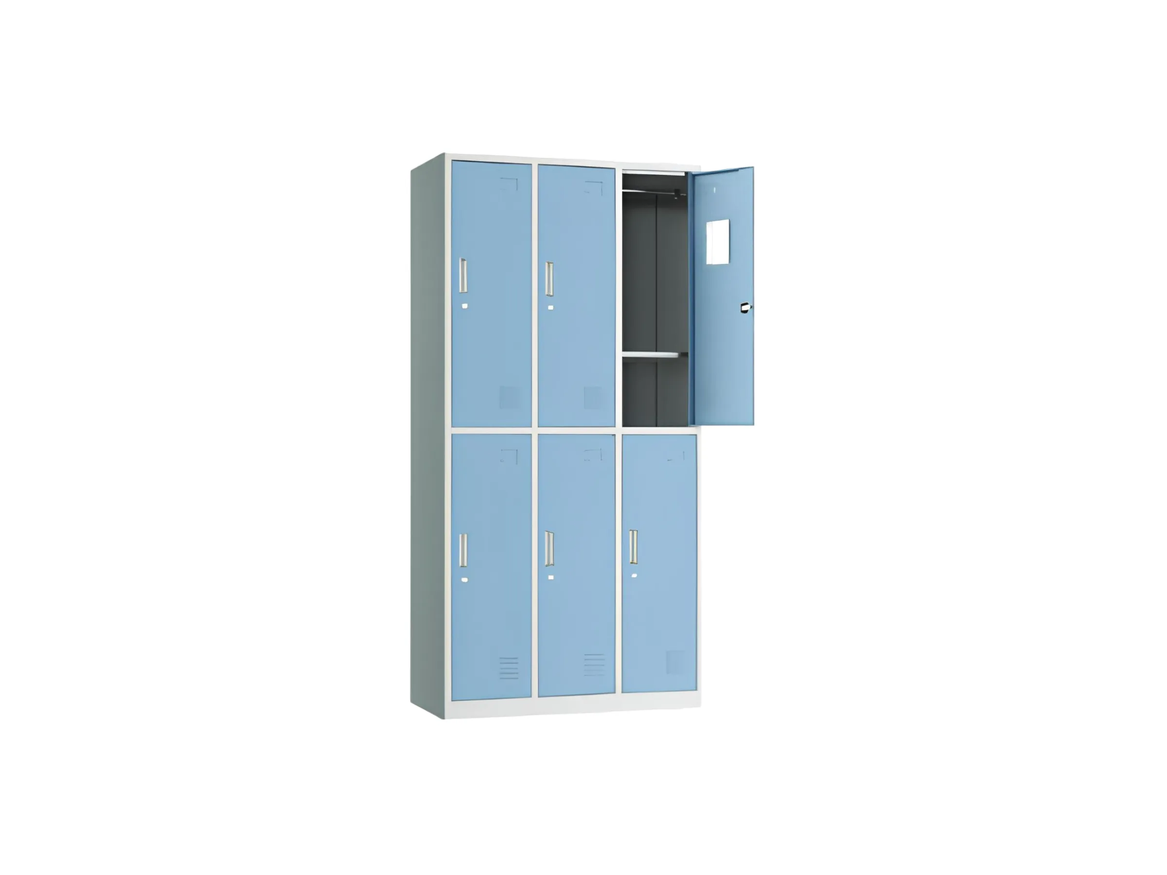 IL-6 - With 6 Lockers - Raja Steel Furniture