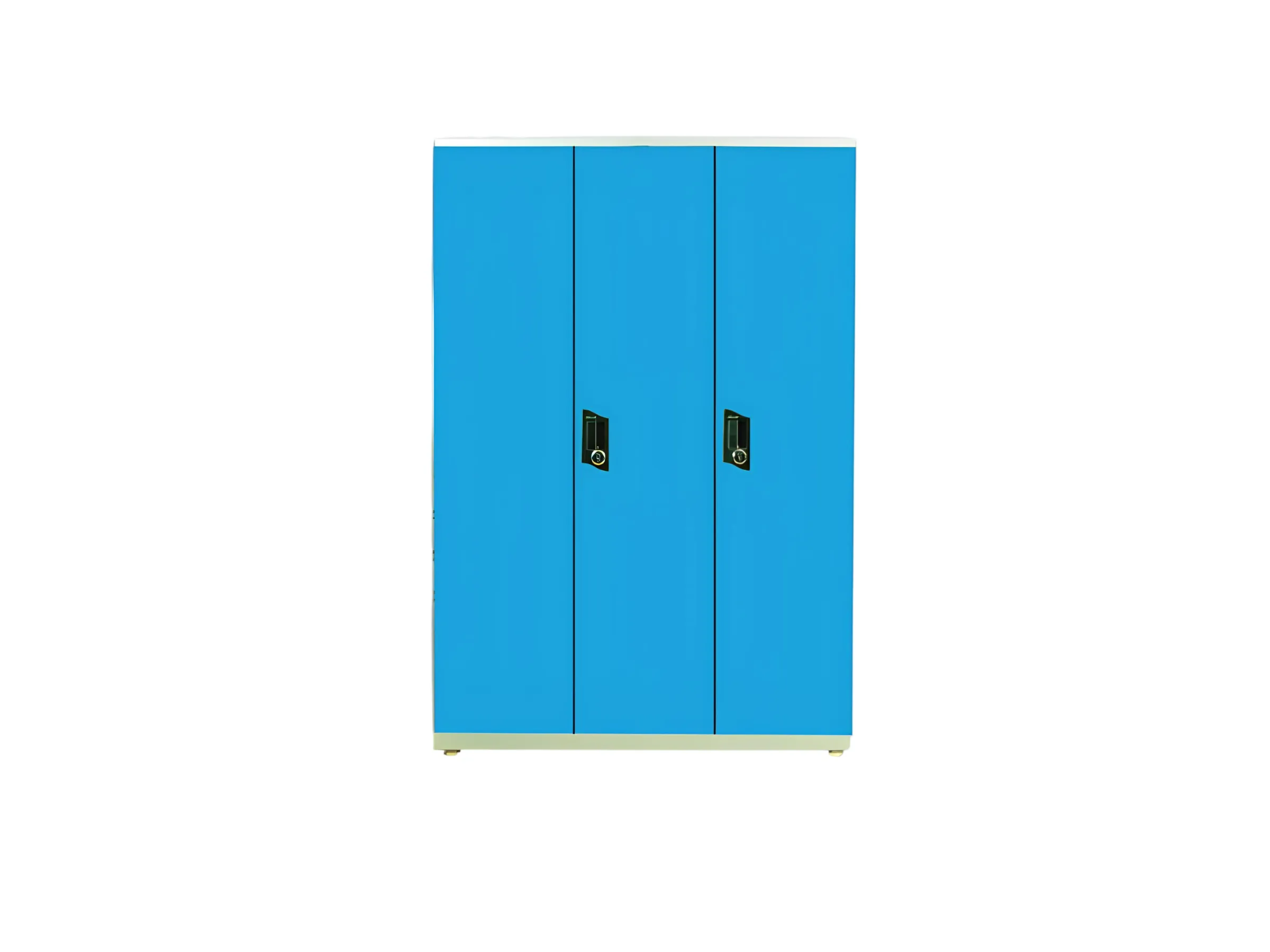New Royal Exclusive (Spl. M.Lock) - 3 Door Without Secret Chamber (55") - Raja Steel Furniture